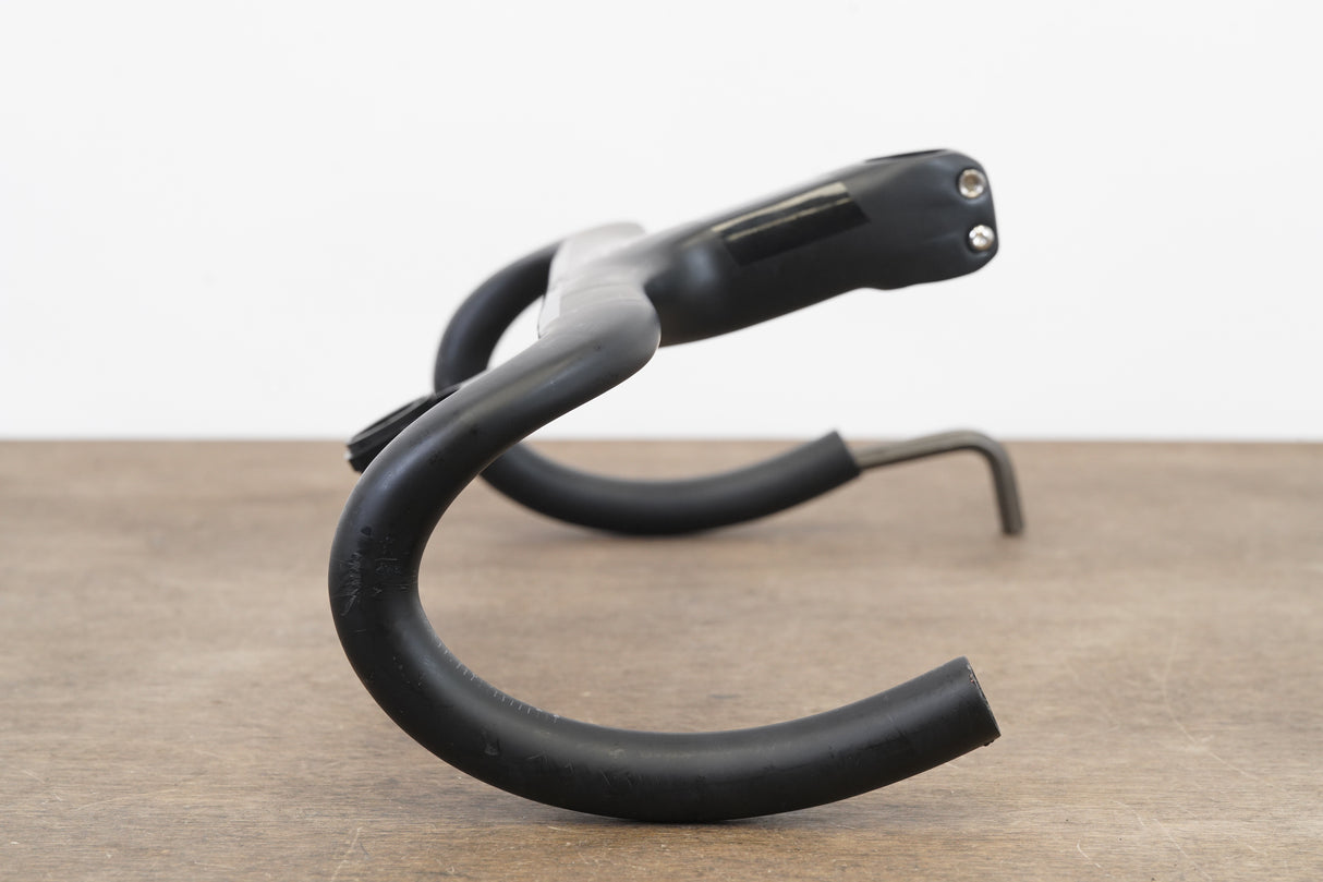 38cm 110mm -6 Degree Black Inc. Carbon Barstem Handlebar + Mount 1 1/8"