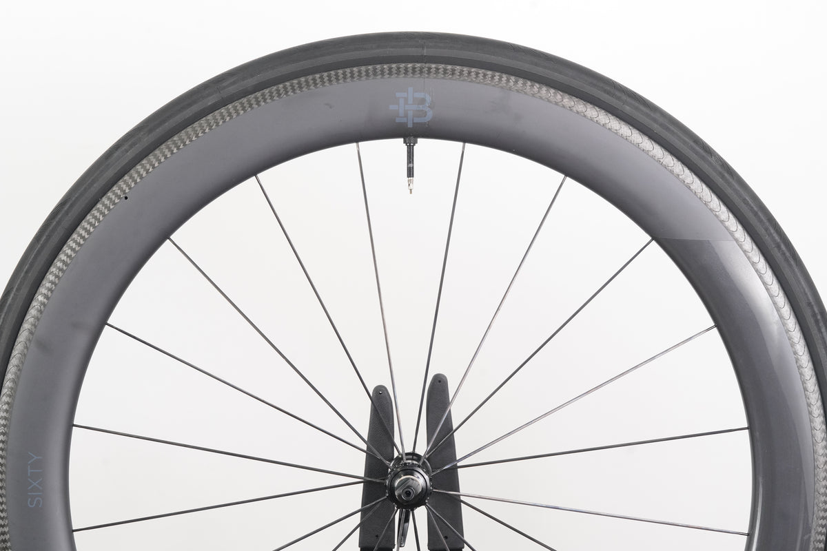 Black Inc. Sixty 60 Carbon Tubeless Clincher Rim Brake Wheelset 11 Speed