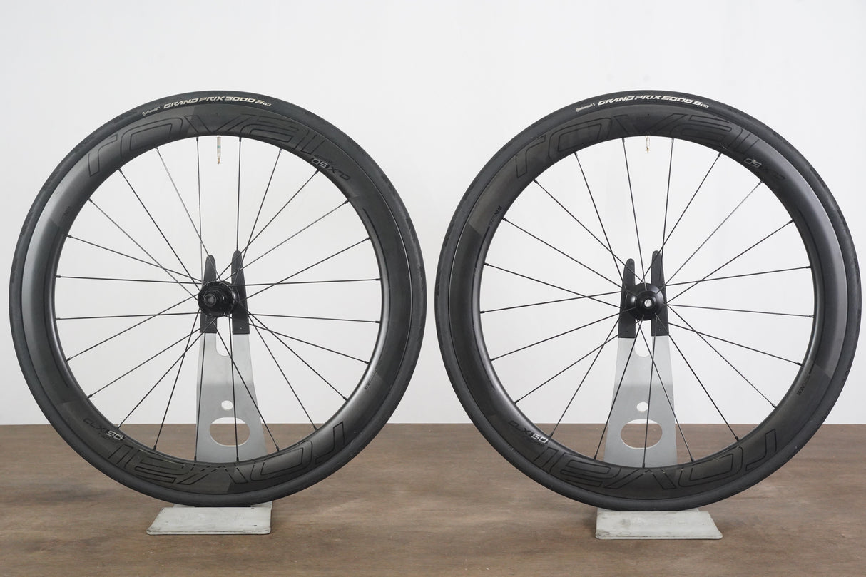 Roval CLX 50 Carbon Tubeless Clincher Disc Brake Wheelset SRAM XDR 12 Speed