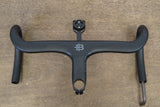 38cm 110mm -6 Degree Black Inc. Carbon Barstem Handlebar + Mount 1 1/8"
