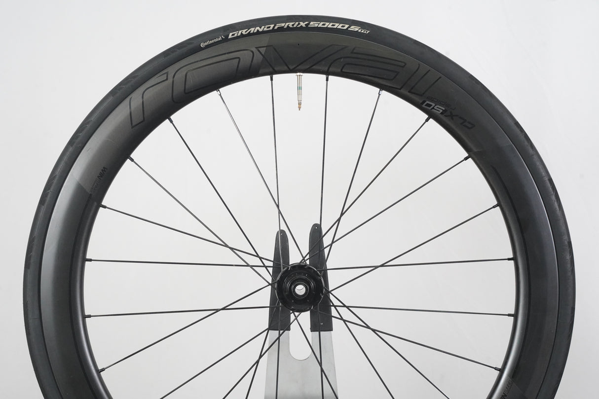 Roval CLX 50 Carbon Tubeless Clincher Disc Brake Wheelset SRAM XDR 12 Speed