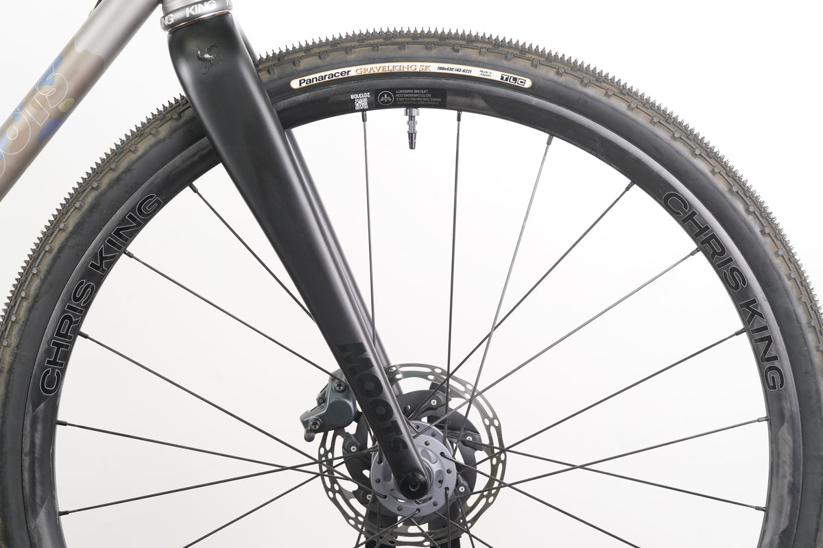 NEW 52cm Moots Routt RSL Force AXS Chris King R45 Titanium Gravel Disc Bike