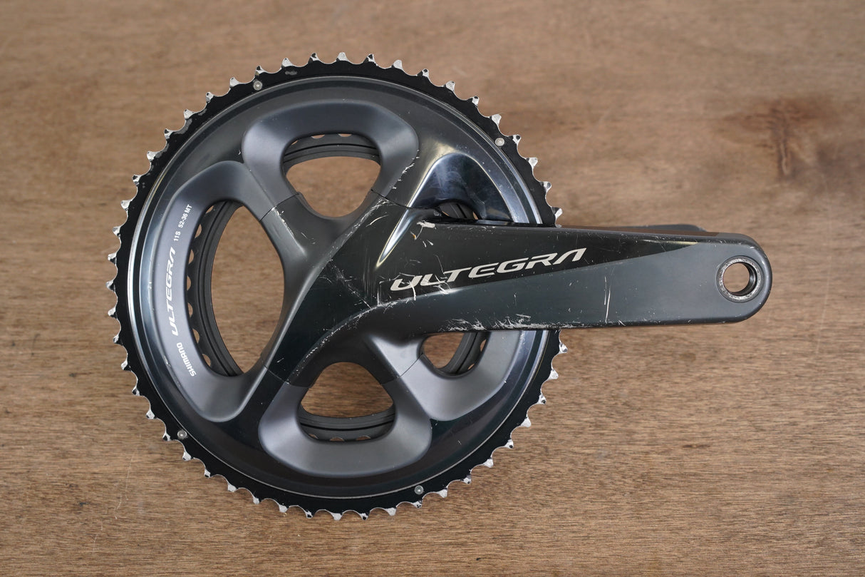 175mm 52/36T Shimano Ultegra FC-R8000 Stages Power Meter 11 Speed Crankset