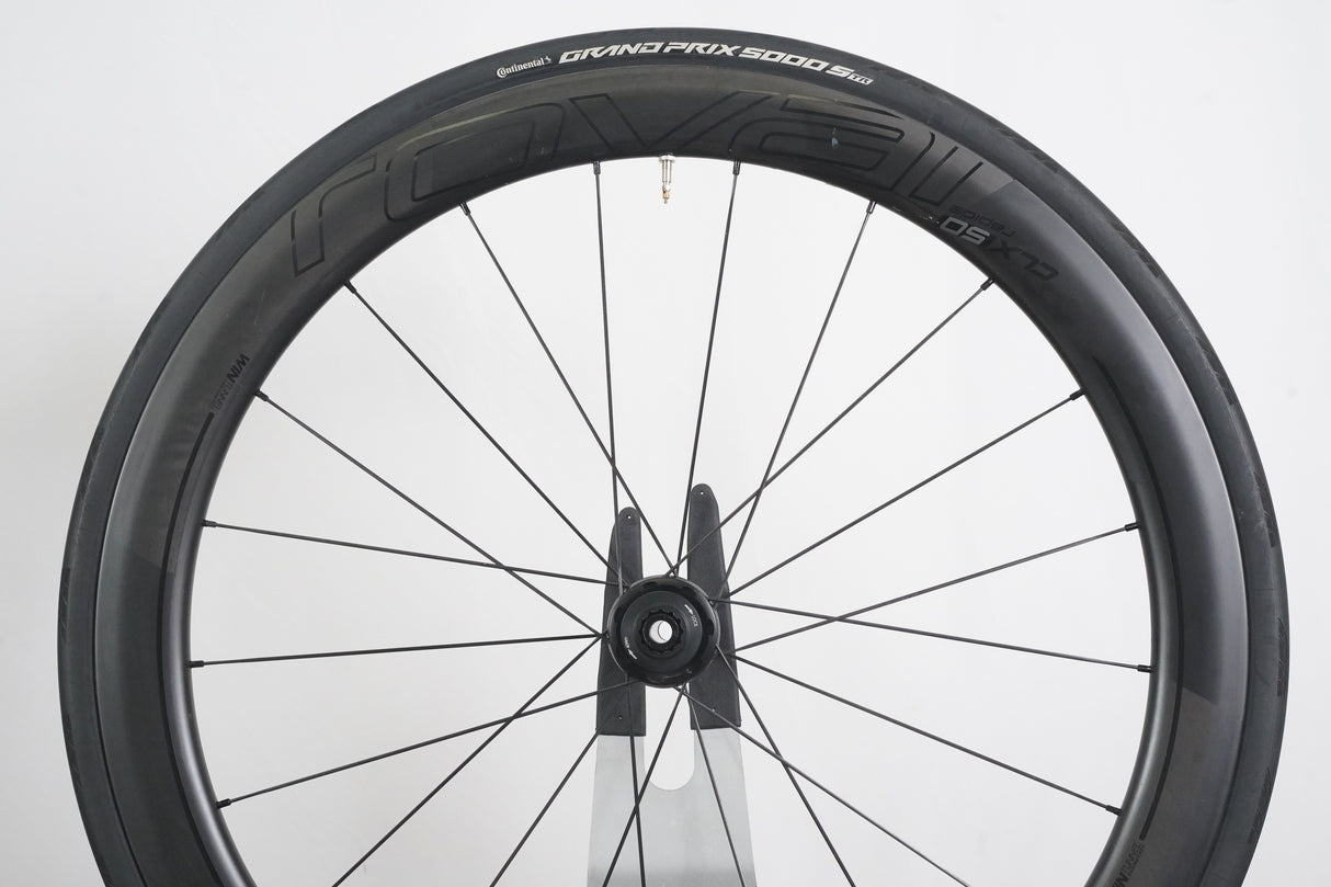 Roval CLX 50 Carbon Tubeless Clincher Disc Brake Wheelset SRAM XDR 12 Speed