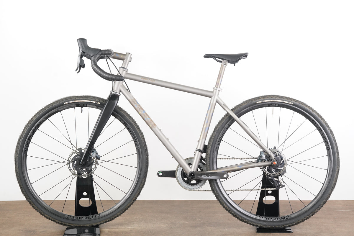 NEW 52cm Moots Routt RSL Force AXS Chris King R45 Titanium Gravel Disc Bike