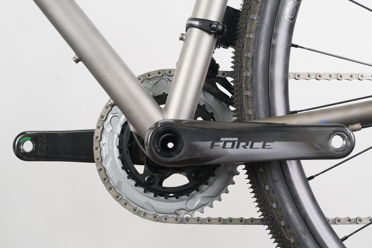 NEW 52cm Moots Routt RSL Force AXS Chris King R45 Titanium Gravel Disc Bike