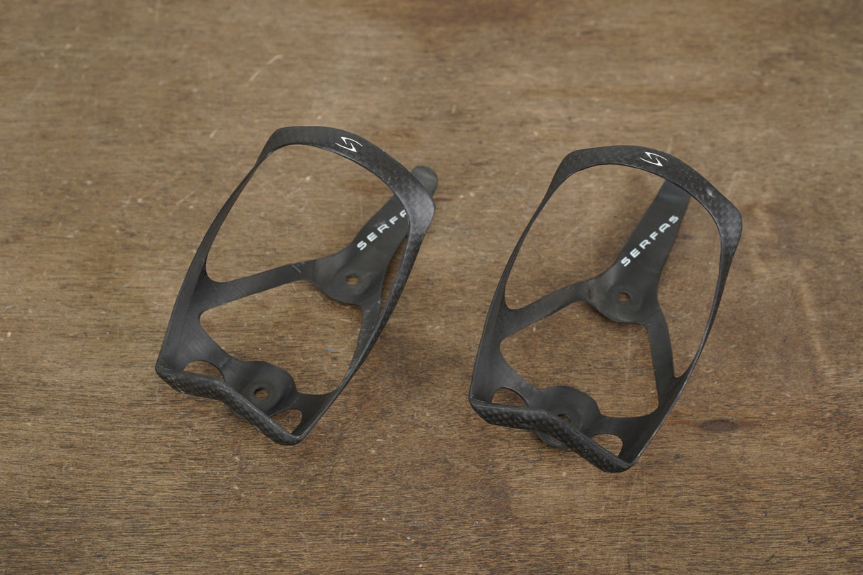 (2) Serfas Carbon Water Bottle Cages 28g