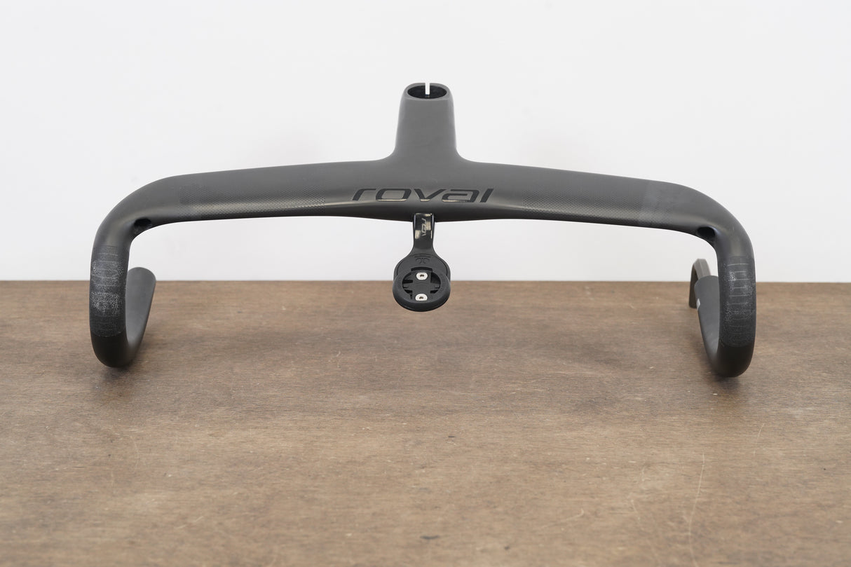 42cm 110mm Roval Rapide Carbon Integrated Barstem Handlebar + Mount 1 1/8"