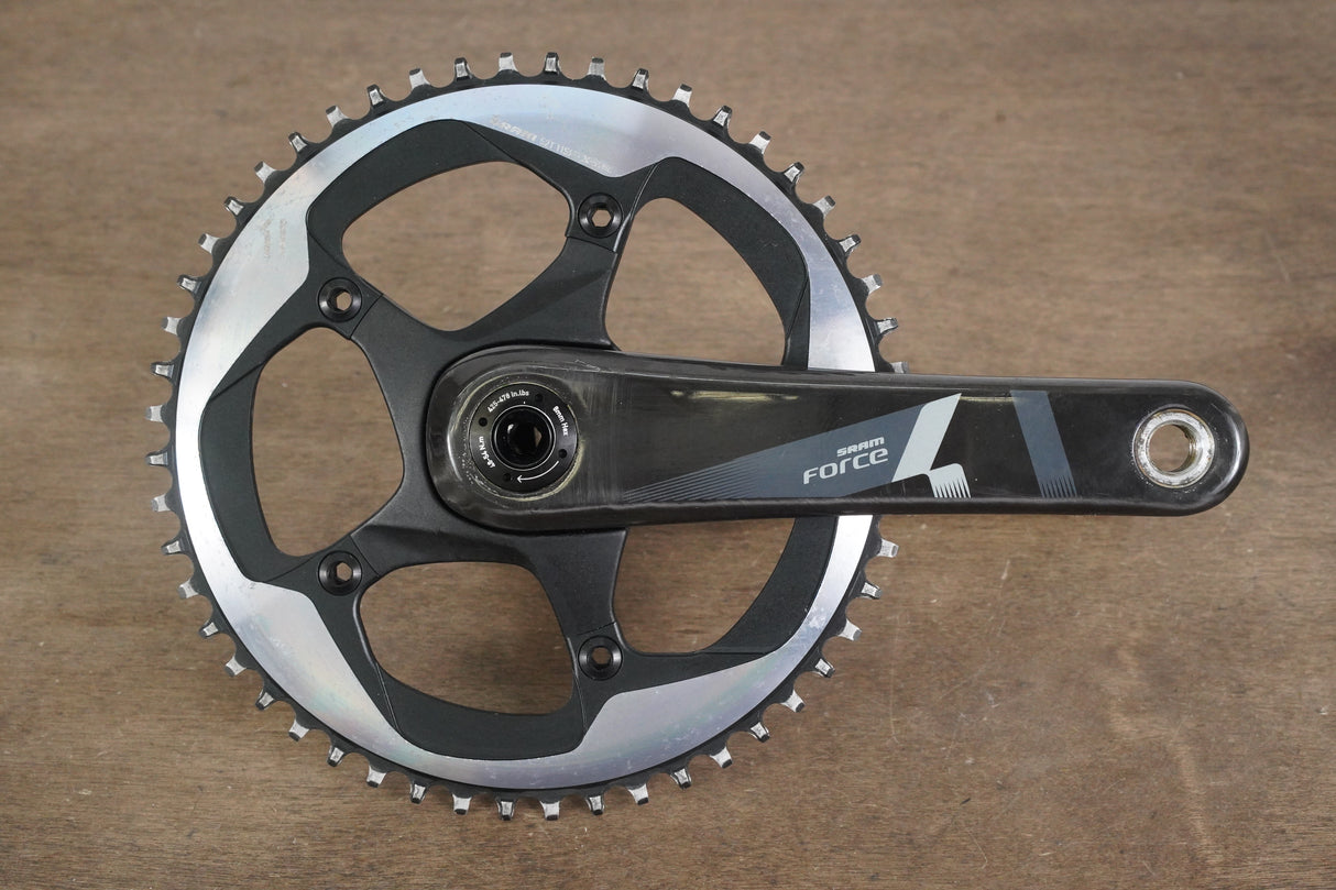 175mm 52T BB30 SRAM Force 1 1x 11 Speed Road Crankset