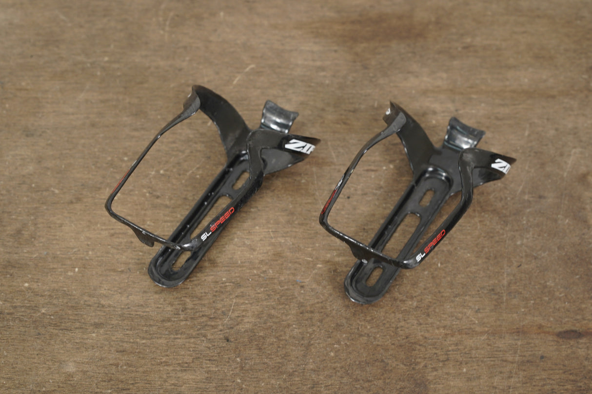 (2) Zipp SL Speed Carbon Water Bottle Cages 32g