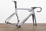 2021 56cm Cervelo S5 Carbon Aero Disc Brake Road Frameset + Cockpit