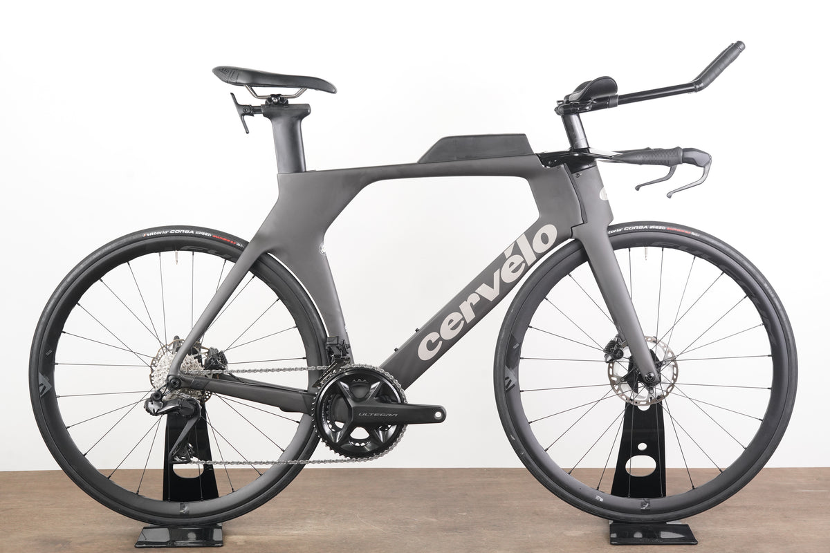 2023 58cm Cervelo P5 Ultegra R8170 Di2 Carbon TT Triathlon Disc Bike
