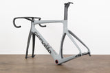 2021 56cm Cervelo S5 Carbon Aero Disc Brake Road Frameset + Cockpit