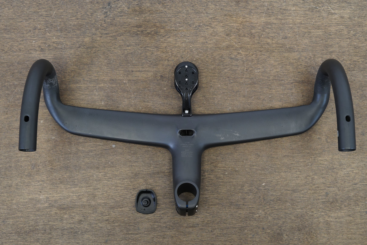 42cm 110mm Roval Rapide Carbon Integrated Barstem Handlebar + Mount 1 1/8"