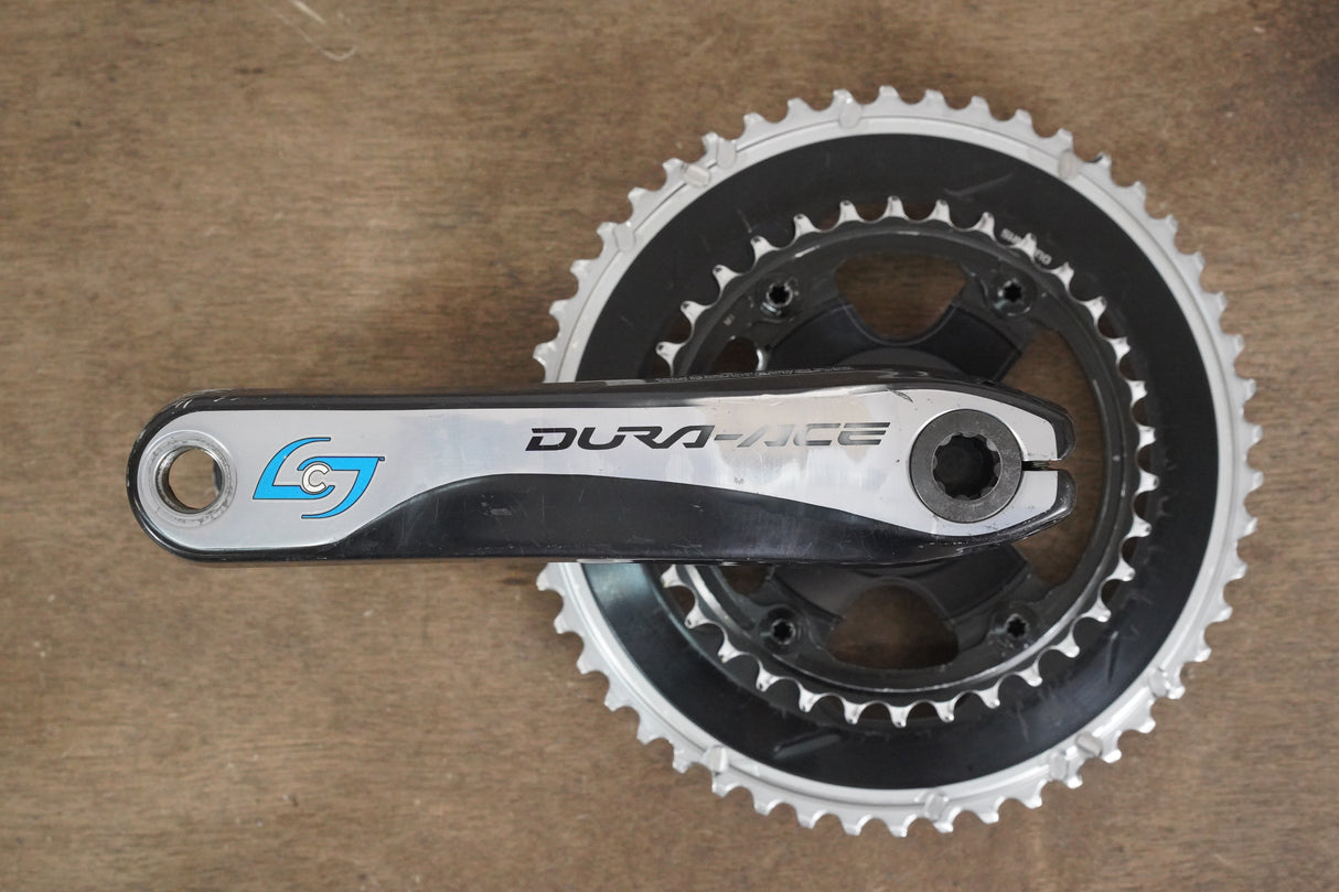 170mm 50/34T Shimano Dura-Ace FC-9000 11 Speed Stages Power Meter Crankset