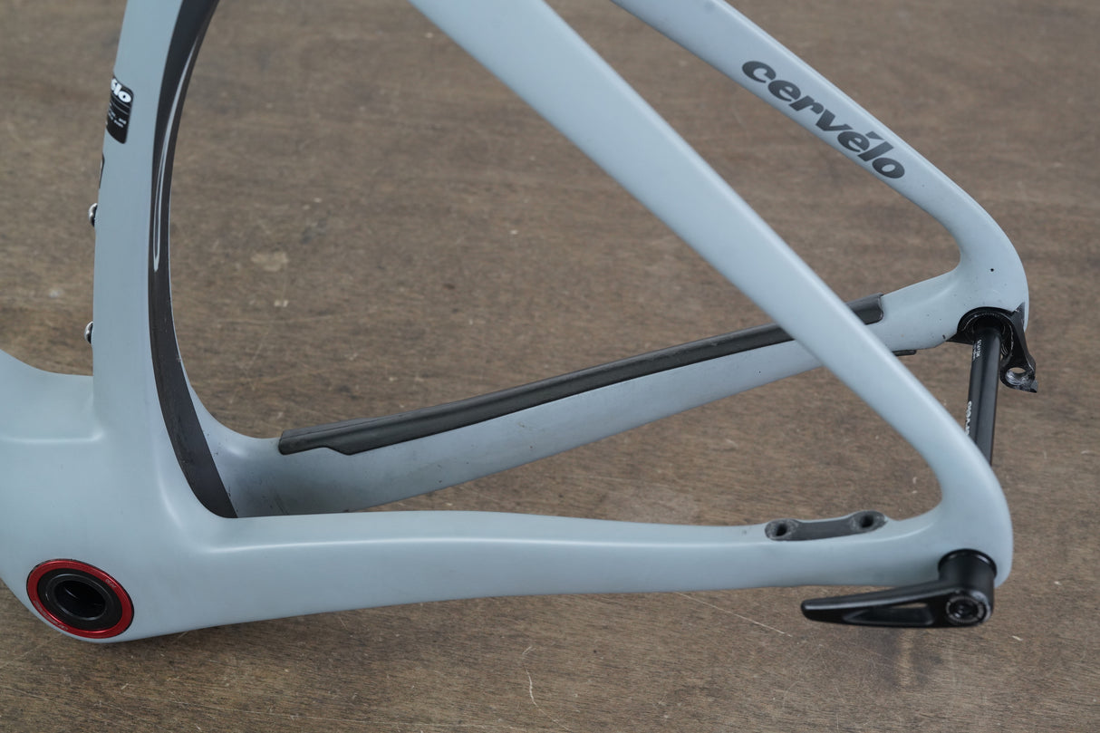 2021 56cm Cervelo S5 Carbon Aero Disc Brake Road Frameset + Cockpit