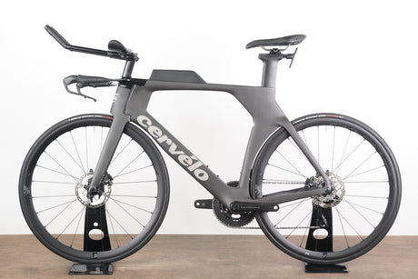 2023 58cm Cervelo P5 Ultegra R8170 Di2 Carbon TT Triathlon Disc Bike