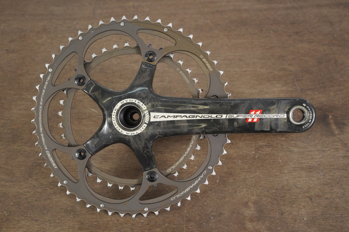 172.5mm 53/39T Campagnolo Super Record 11 Speed Carbon Crankset