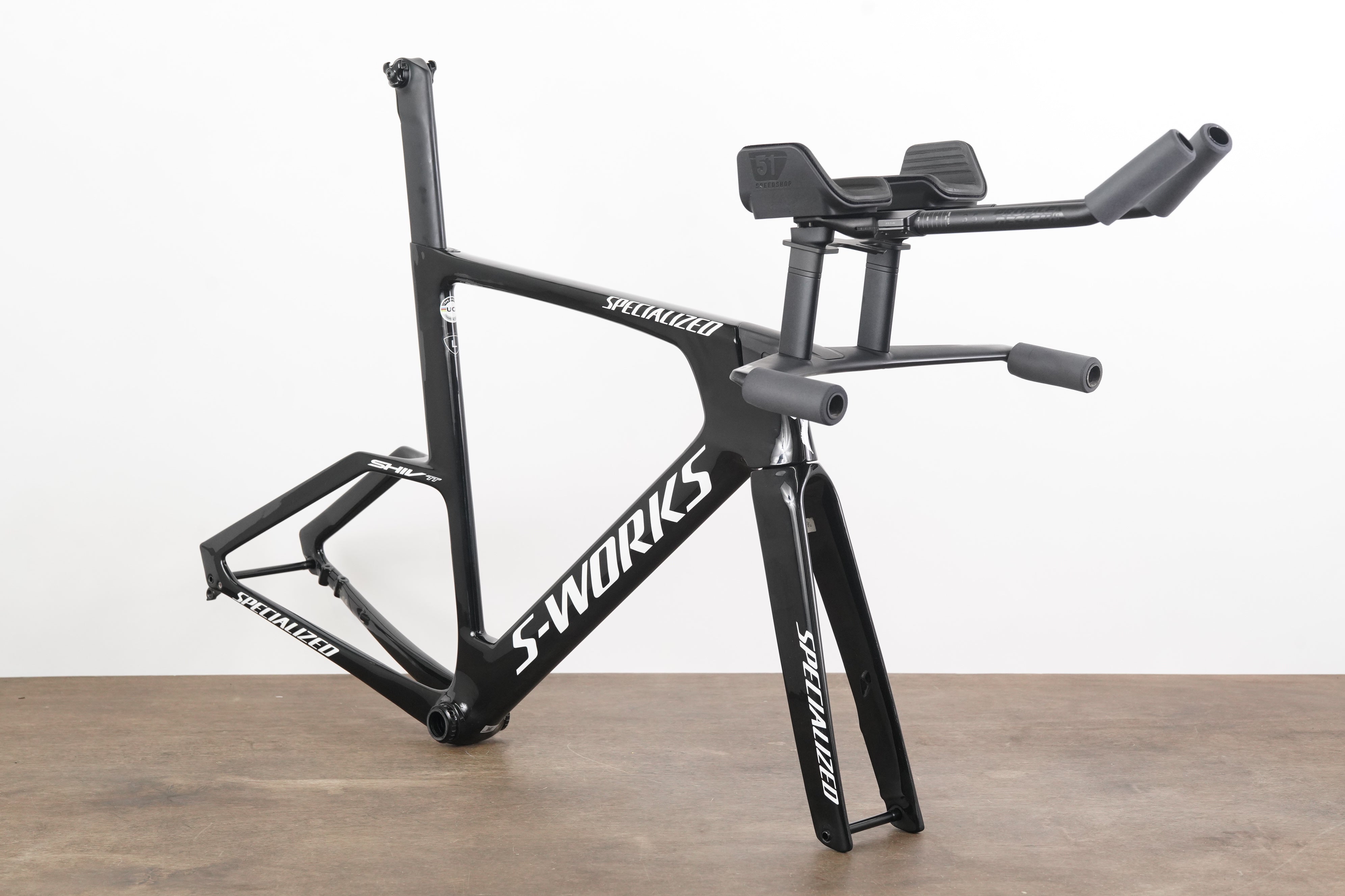 2021 L (Large) Specialized S-WORKS SHIV Carbon Disc TT Frameset +