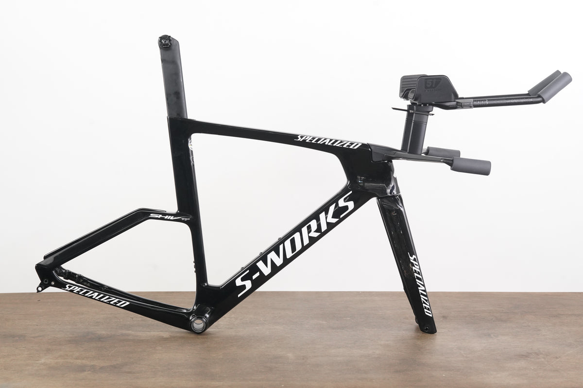 2021 L (Large) Specialized S-WORKS SHIV Carbon Disc TT Frameset + Cockpit