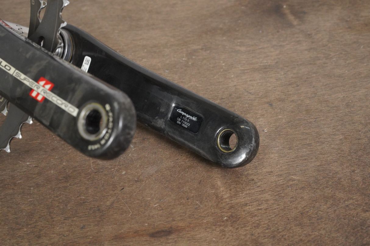 172.5mm 53/39T Campagnolo Super Record 11 Speed Carbon Crankset