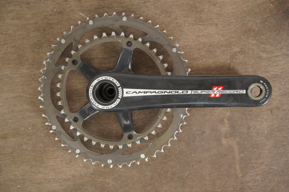 172.5mm 53/39T Campagnolo Super Record 11 Speed Carbon Crankset