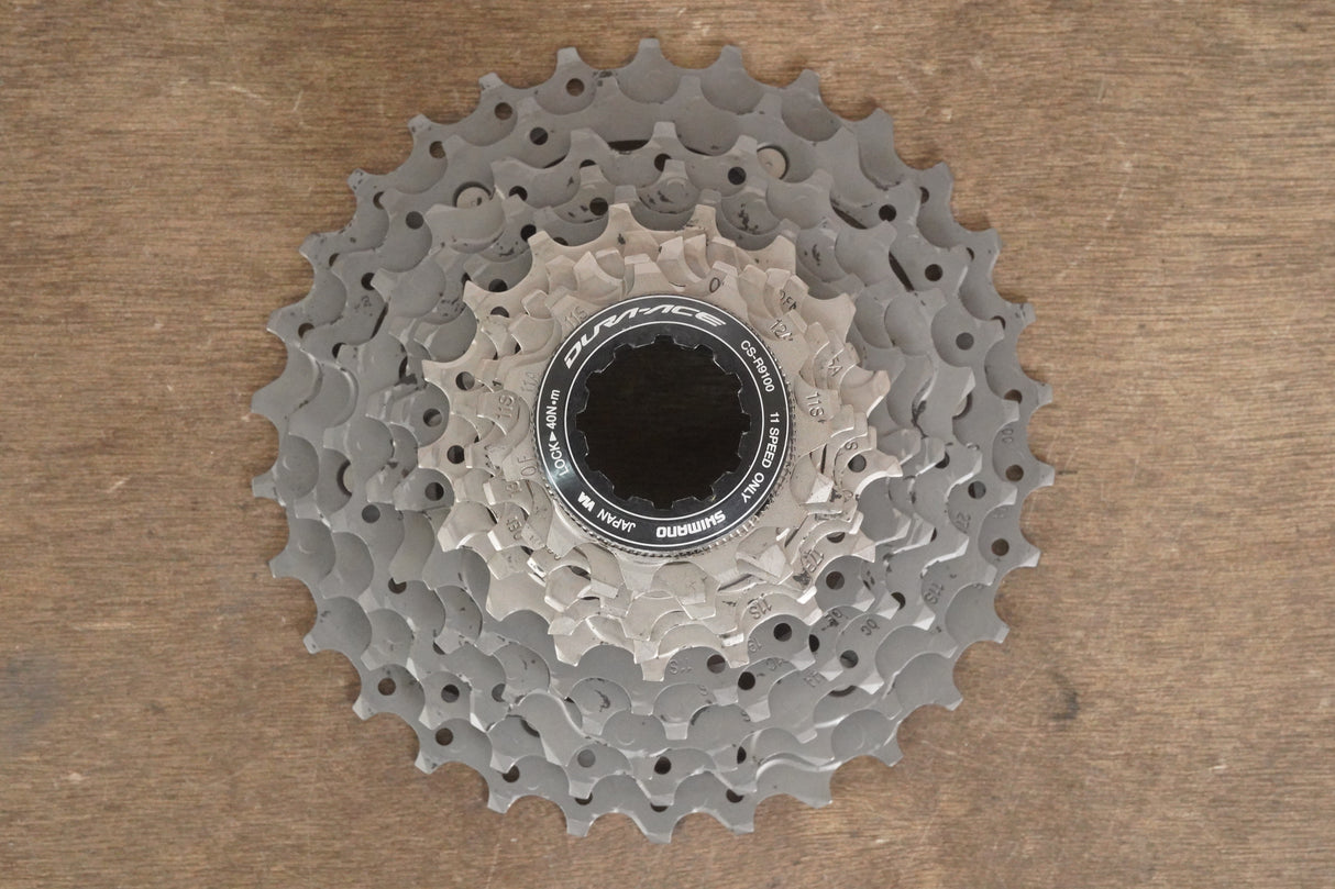 11-30T Shimano Dura-Ace CS-R9100 11 Speed Road Cassette 206g 9100