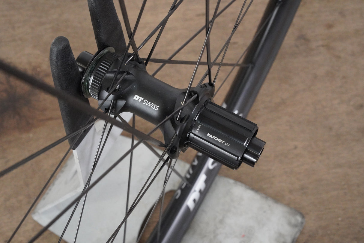 DT Swiss E1800 Spline Alloy Tubeless Disc Brake Wheelset Shimano/SRAM 11 Speed