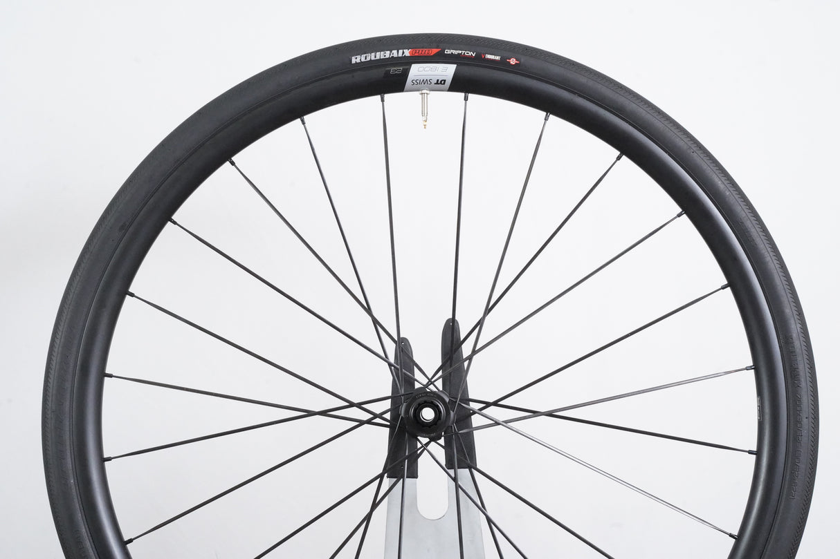 DT Swiss E1800 Spline Alloy Tubeless Disc Brake Wheelset Shimano/SRAM 11 Speed