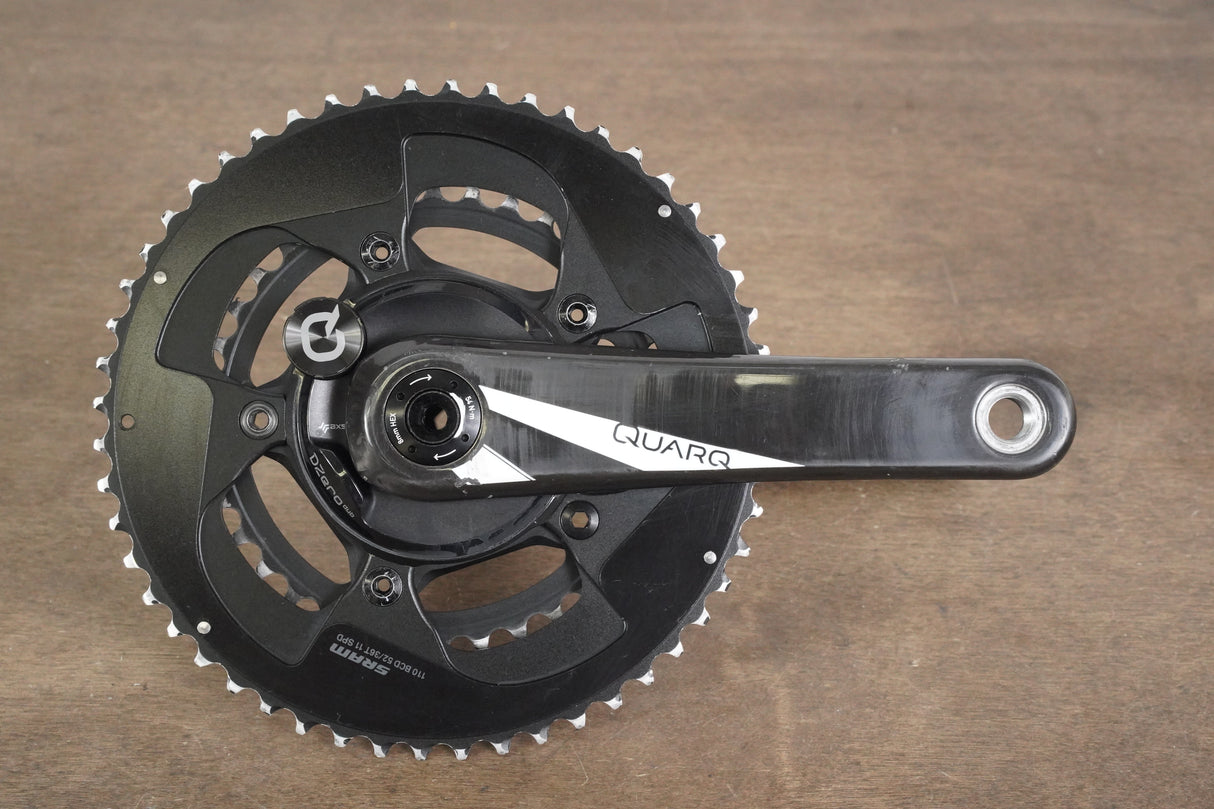 175mm 52/36T BB30 Quarq DZero Power Meter Road Crankset