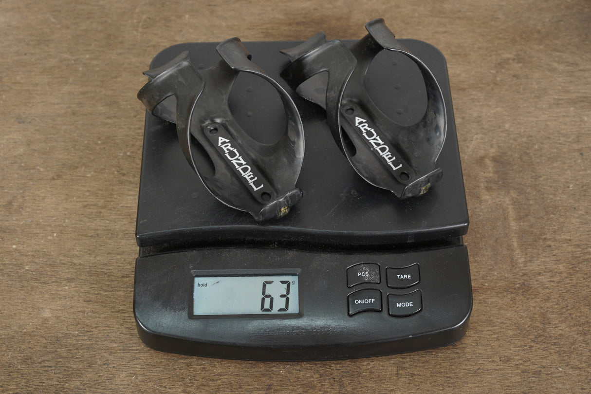 (2) Arundel Dave-O Carbon Water Bottle Cages 63g