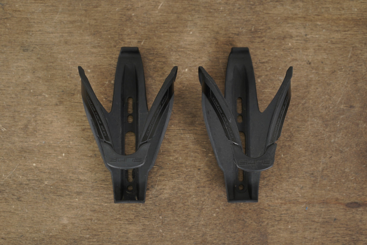 (2) Elite Custom Race Skin Water Bottle Cages 83g