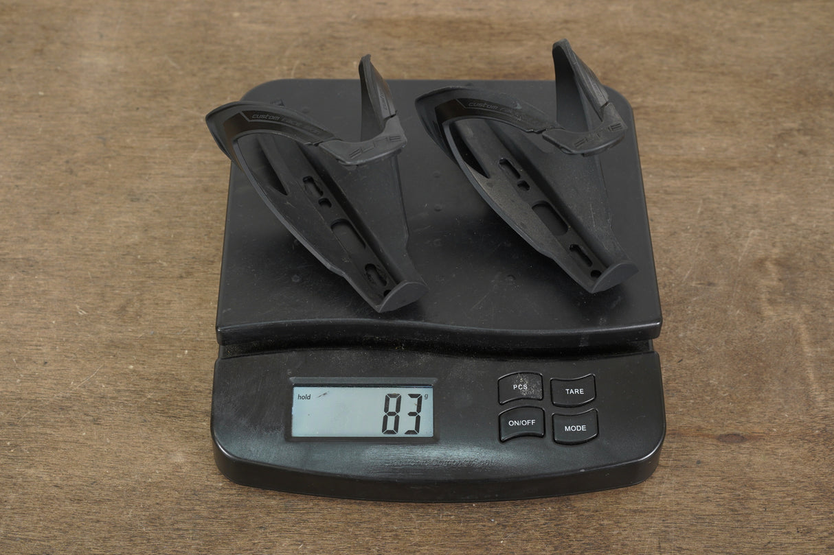 (2) Elite Custom Race Skin Water Bottle Cages 83g