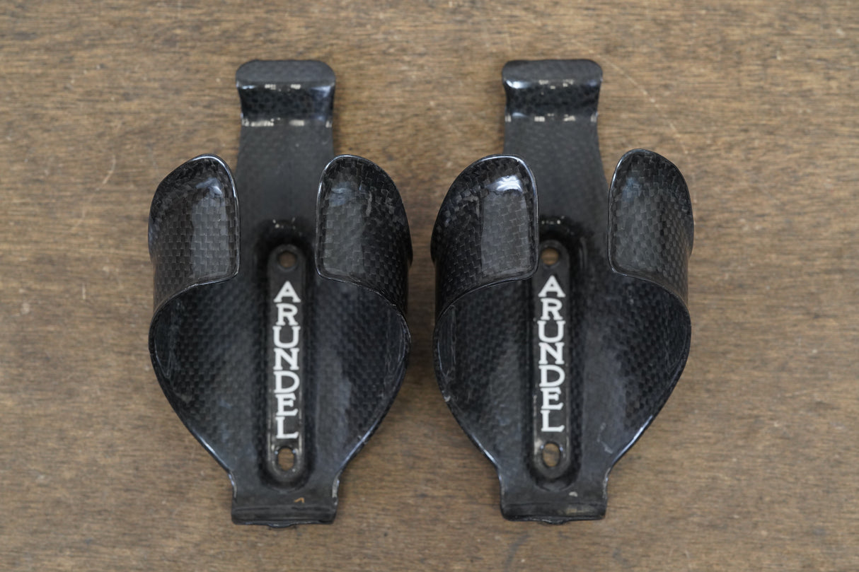 (2) Arundel Dave-O Carbon Water Bottle Cages 66g