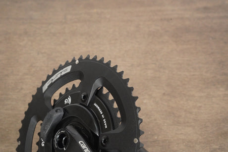 175mm 52/36T BB30 Cannondale SiSL2 Hollowgram Power2Max Power Meter Crankset