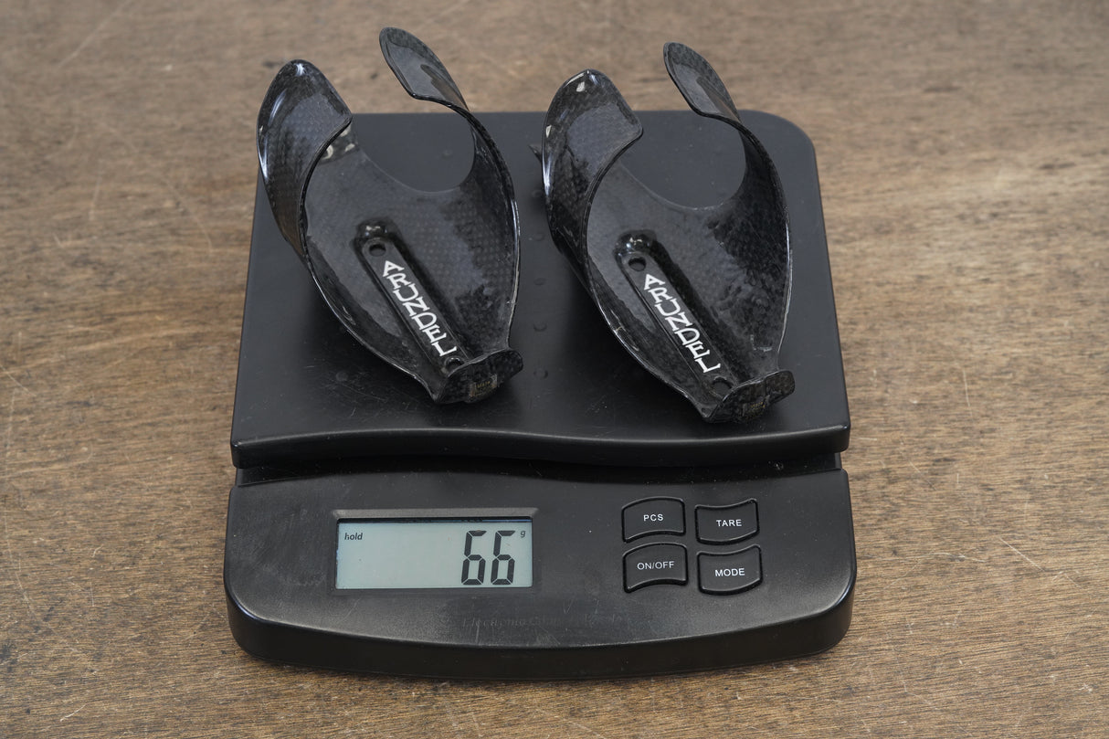 (2) Arundel Dave-O Carbon Water Bottle Cages 66g