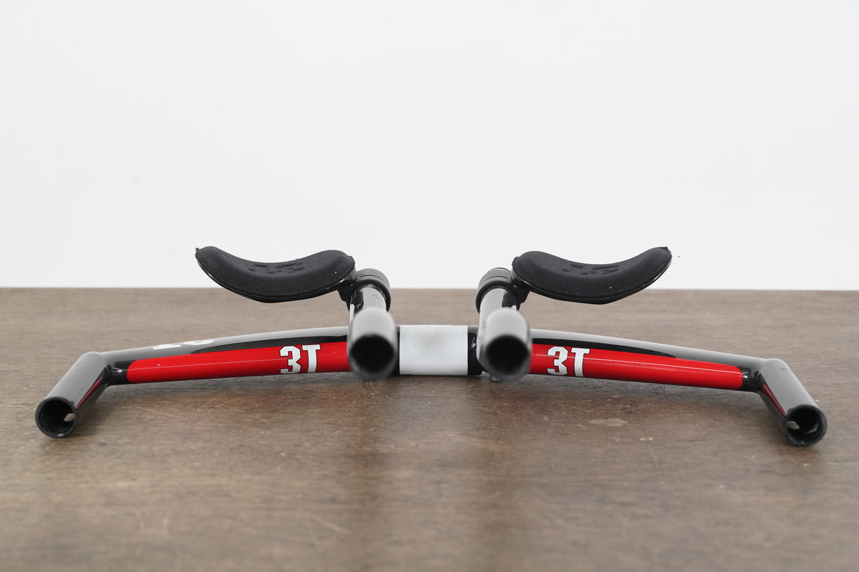 40cm 3T Brezza II Team Carbon Base Bar + Carbon 3T Extensions TT Triathlon Handlebar