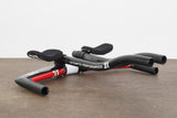 40cm 3T Brezza II Team Carbon Base Bar + Carbon 3T Extensions TT Triathlon Handlebar