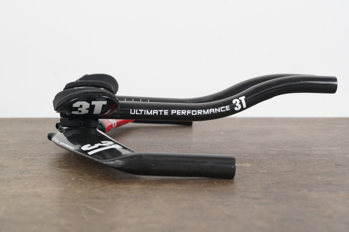 40cm 3T Brezza II Team Carbon Base Bar + Carbon 3T Extensions TT Triathlon Handlebar