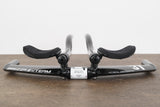 40cm 3T Brezza II Team Carbon Base Bar + Carbon 3T Extensions TT Triathlon Handlebar