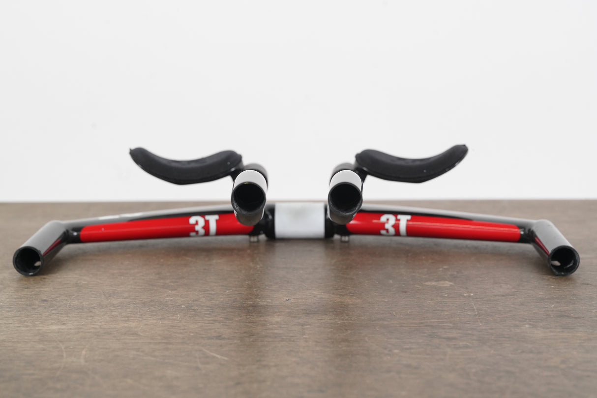 40cm 3T Brezza II Team Carbon Base Bar + Carbon 3T Extensions TT Triathlon Handlebar