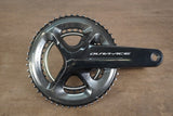 172.5mm 50/34T Shimano Dura-Ace FC-R9100 11 Speed Crankset 9100