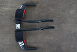 40cm 3T Brezza II Team Carbon Base Bar + Carbon 3T Extensions TT Triathlon Handlebar