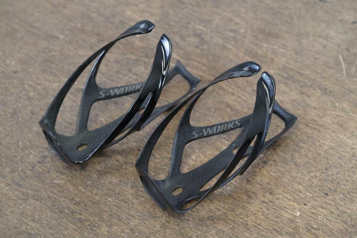 (2) Specialized S-WORKS Rib Cage III Carbon Water Bottle Cages 50g
