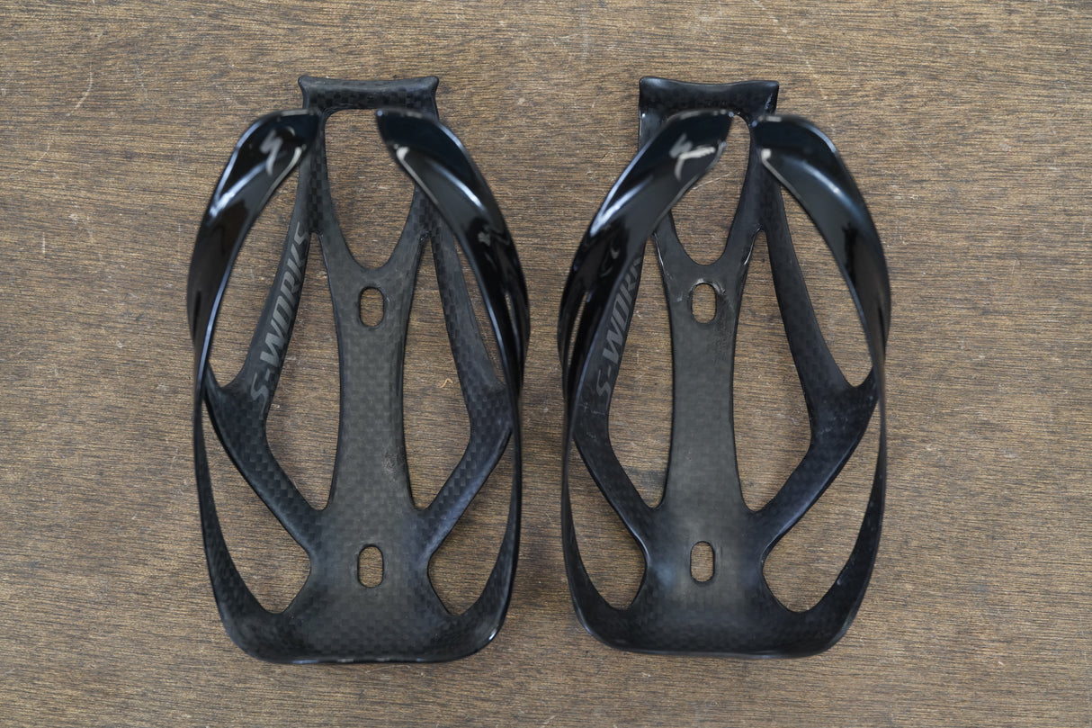 (2) Specialized S-WORKS Rib Cage III Carbon Water Bottle Cages 50g