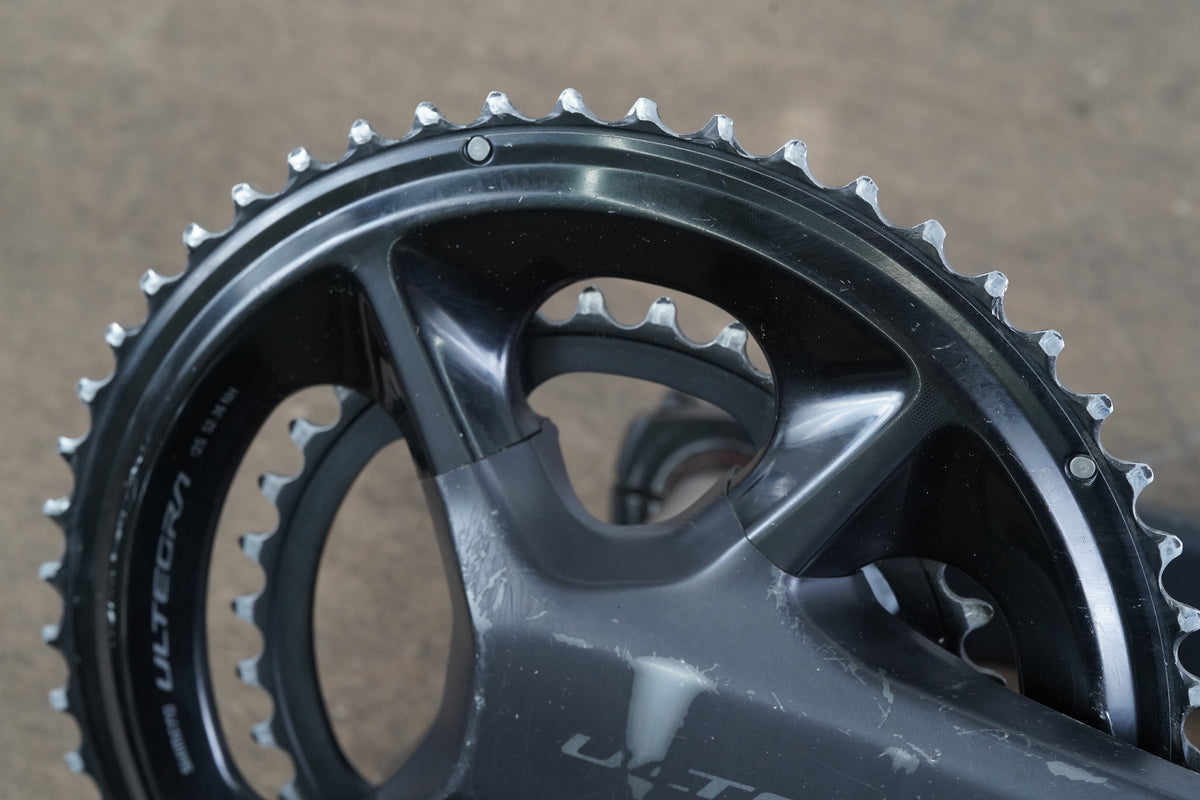 170mm 52/36T Shimano Ultegra FC-R8100 11 Speed Crankset 8100 719g