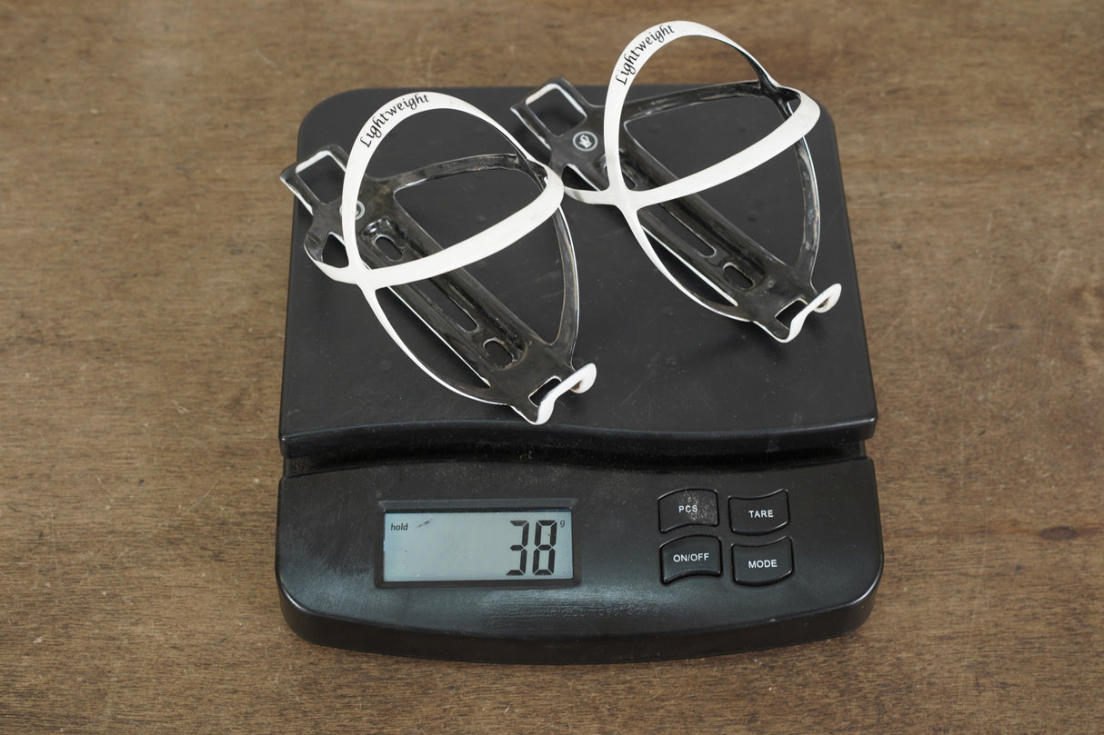 (2) Lightweight Edelhelfer Carbon Water Bottle Cages 38g