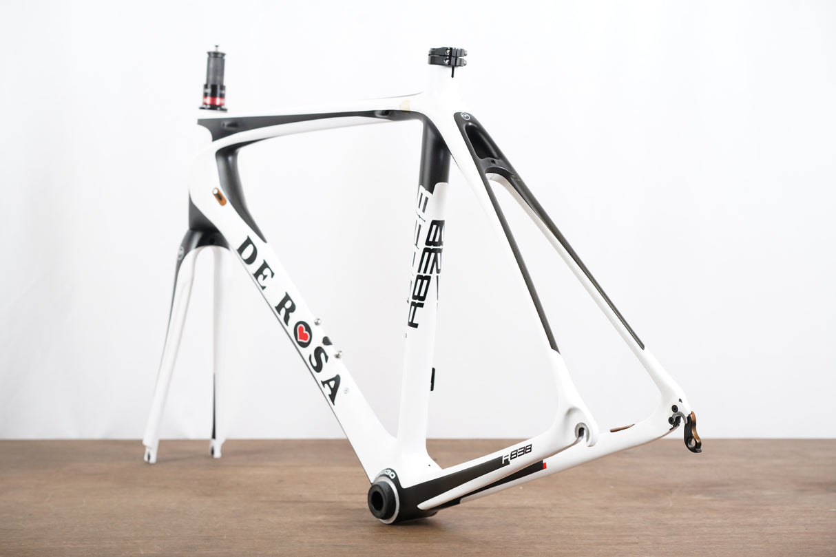 L (Large) De Rosa R838 Carbon Rim Brake Road Frameset R 838