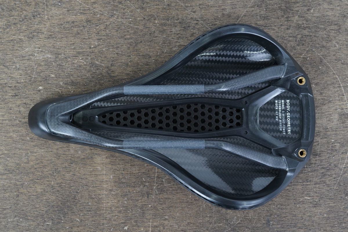 143mm Specialized S-WORKS Power Mirror Carbon Road Saddle 200g