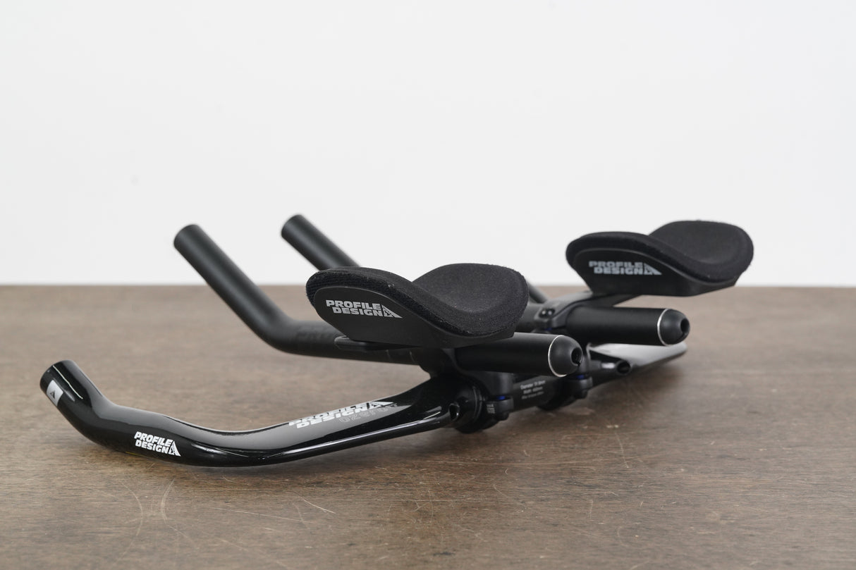 40cm Profile Design OZero TT Alloy Aero Base Bar + 35A Alloy Extentions TT Triathlon